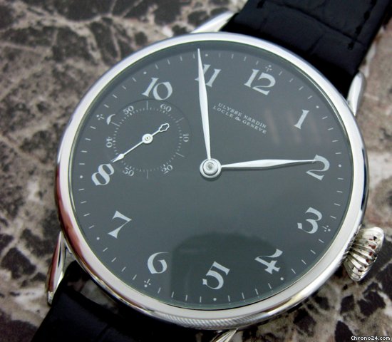 Ulysse Nardin Locle & Geneve C1925 45mm Antique Watch Ultra Rare