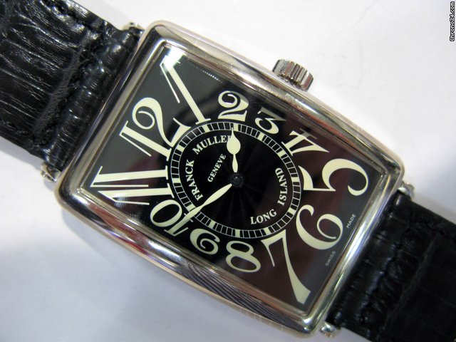 Franck Muller 18k Long Island 1000sc Big Heavy  Rare