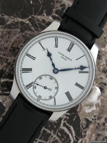 Ulysse Nardin C1900 46mm Antique Watch Very Early # 3344 X-rare