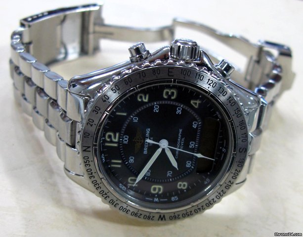 replica Breitling Intruder Aeromarine Chrono Alarm Day Date WATCHES 1 
