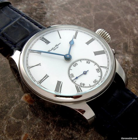 replica Patek Philippe Antique C1870 46mm Ss Watch Mov# 8000 WATCHES 1 