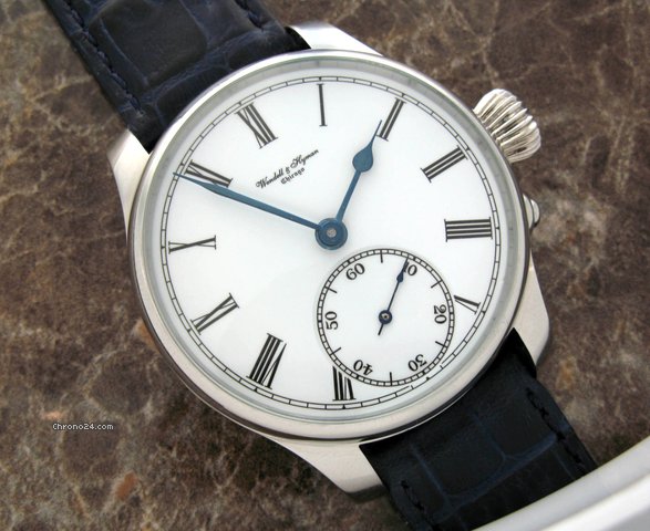 Patek Philippe Antique C1870 46mm Ss Watch Mov# 8000