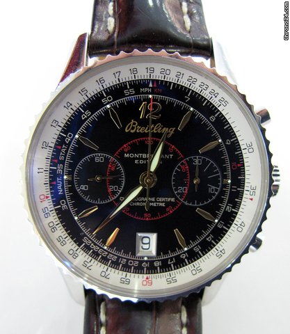 Breitling Montbrilliant Chronograph Stunning  Rare
