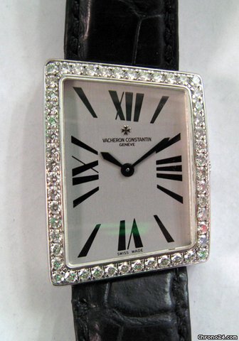 Vacheron Constantin Mcmlxxii 18k White Gold Diamond Bezel