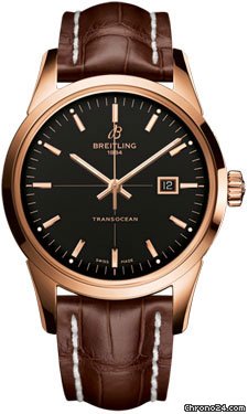 Breitling Transocean Red Gold