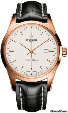 Breitling Transocean Red Gold