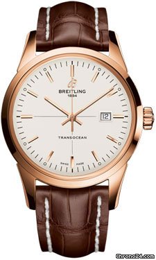 Breitling Transocean Red Gold