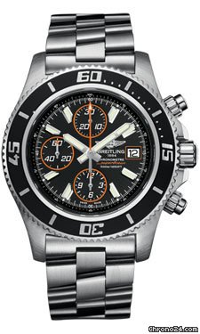 Breitling Superocean Chronograph Abyss Orange