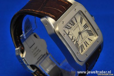 replica Cartier Santos 100 Anniversary 1904-2004 WATCHES 1 