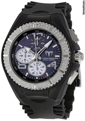 Technomarine Cruise Series Black Diamond Unisex Watch 108026
