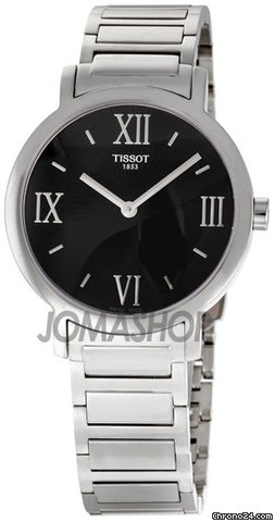 Tissot T Trend Happy Chic Black Dial Ladies Watch T034.209.11.053.00