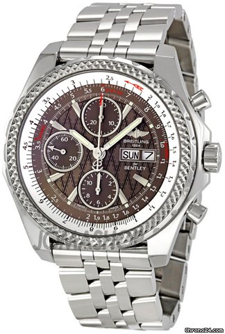 Breitling Bentley GT Chronograph Mens Watch A1336212-Q570SS