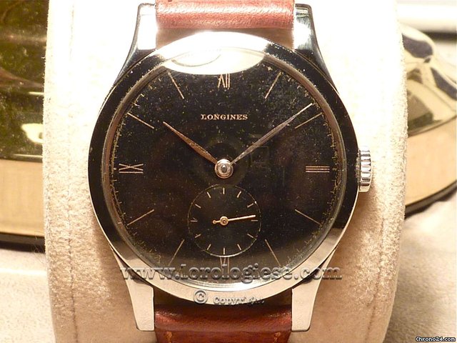 Longines oversize, vintage Steel classic Longines watch