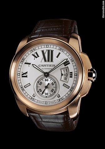 Cartier Calibre de Cartier Rose Gold