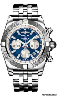 Breitling Chronomat B01 Stainless Steel Satin Bezel
