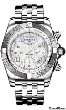 Breitling Chronomat B01 Stainless Steel Satin Bezel