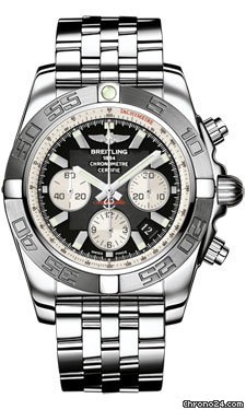 Breitling Chronomat B01 Stainless Steel Satin Bezel