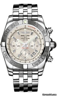 Breitling Chronomat B01 Stainless Steel Satin Bezel
