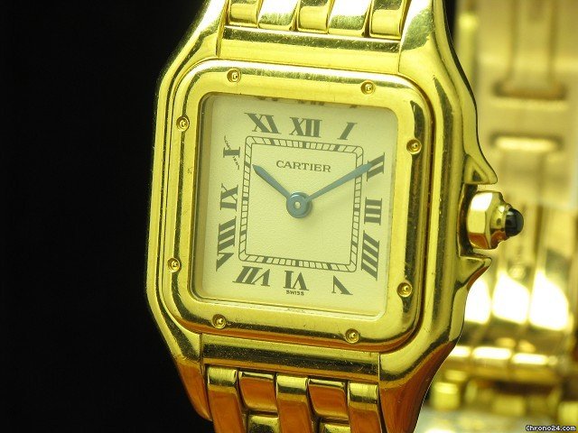 replica Cartier Panthere 18kt. Gold Damenuhr Inkl. Sonderband WATCHES 1 