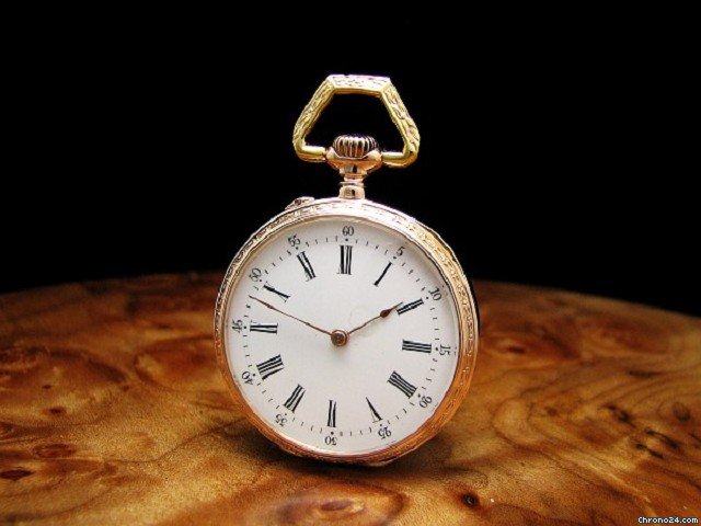 Vacheron Constantin 18kt Gold Open Face Taschenuhr
