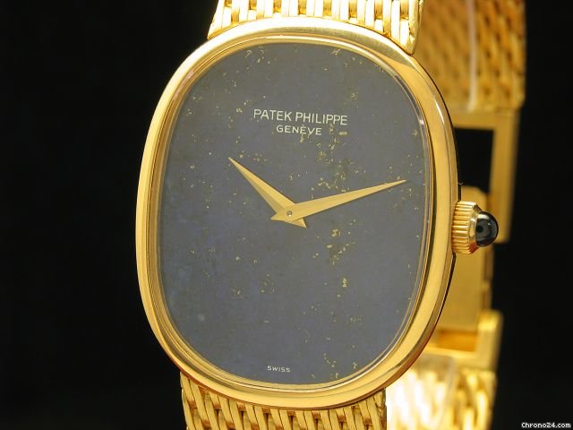 replica Patek Philippe Golden Ellipse Lady / 18kt Gold Damenuhr WATCHES 1 