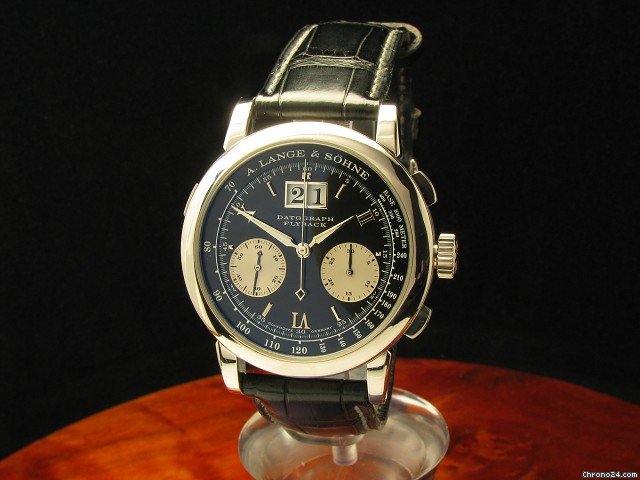 A. Lange & Sohne Datograph Platin Chronograph Flyback
