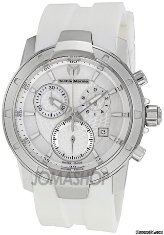 Technomarine UF6 Mother of Pearl Dial Chronograph Unisex Watch 610003