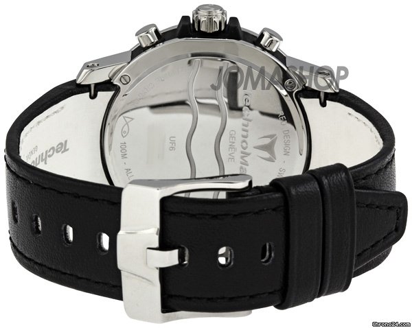 replica Technomarine UF6 Black Diamond Dial Chronograph Ladies Watch 609012 WATCHES 1 