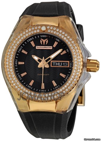 Technomarine Cruise Original Star Black Dial Ladies Watch 110040