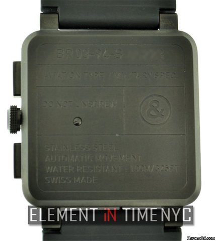 replica Bell & Ross BR03-94 Carbon Chronograph NIB WATCHES 1 