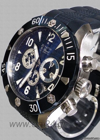 replica Zenith Defy Classic Chronograph Sea Special limited edition 250 pcs WATCHES 1 
