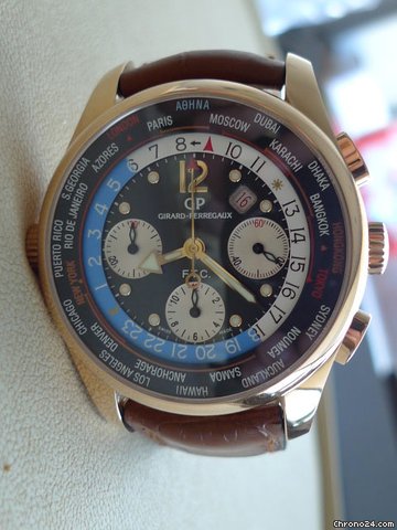 Girard Perregaux WORLD TIMER WW.TC LIMITED EDITION 50 PIECES ATHENS 49805
