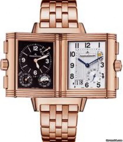 Jaeger-LeCoultre Reverso Grande Gmt Oro Rosa Ref.q3022120
