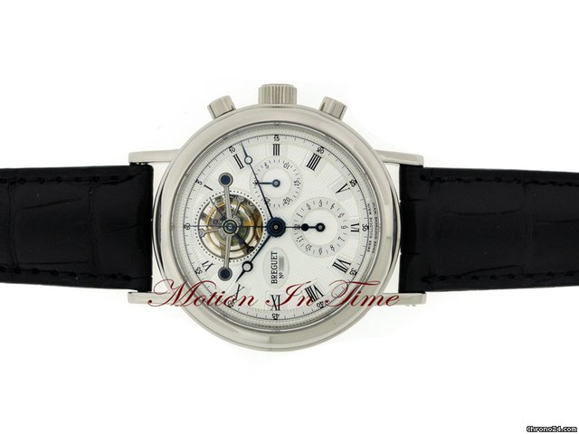 Breguet GRAND COMPLICATION TOURBILLON CHRONOGRAPH WHITE GOLD - RARE