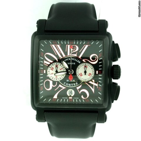 Franck Muller Conquistador Black Cortez Chronograph 10000 H CC NR