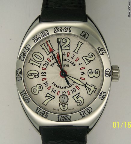 Franck Muller TRANSAMERICA WORLD TIME LTD ED.1000 PCS