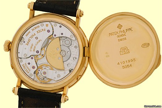 replica Patek Philippe Gent's 18K Yellow Gold  Complicated 5054 Strapwatch WATCHES 1 