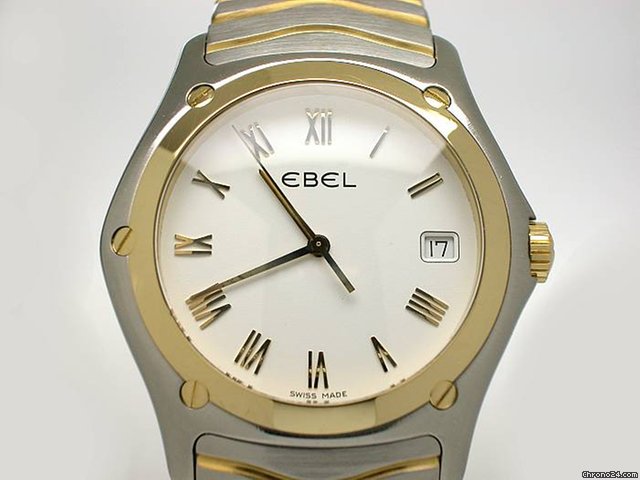 replica Ebel "CLASSIC GENT XL" Edelstahl/GELBGOLD WATCHES 1 