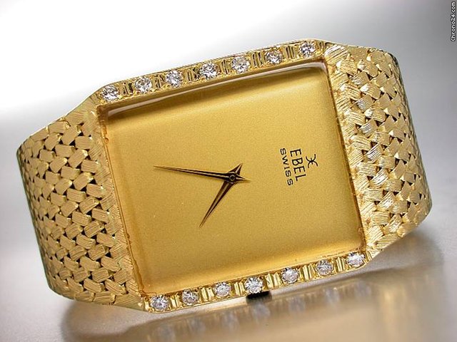 Ebel "GOLDBAND-BRILLANTUHR"