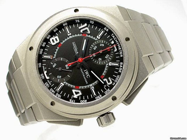 IWC "INGENIEUR CHRONOGRAPH AMG" TITAN/TITANBAND