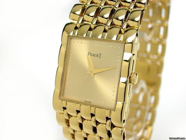 replica Piaget "SCHeNE GOLDBANDUHR" 18K/750 GELBGOLD WATCHES 1 