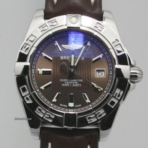 Breitling Galactic 32  NEU incl MWST mit Box + Papieren