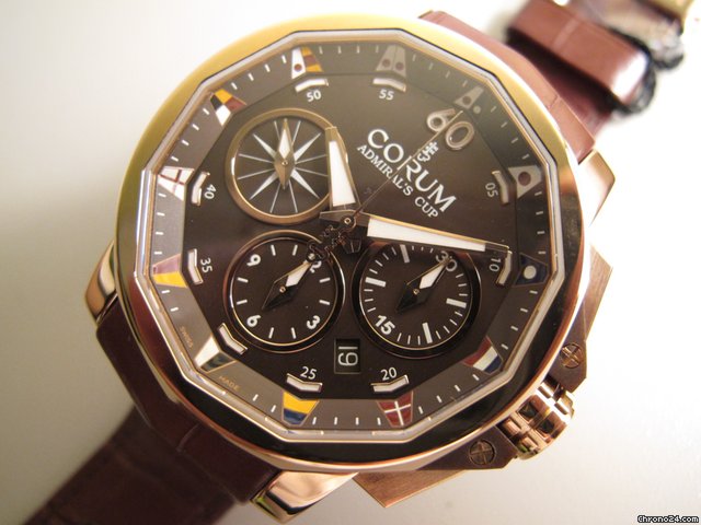 Corum Admiral��s Cup 18K Challenge 44 LS (NIB)