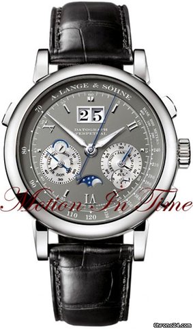 A. Lange & Sohne DATOGRAPH PERPETUAL CALENDAR CHRONOGRAPH FLYBACK -WHITE GOLD