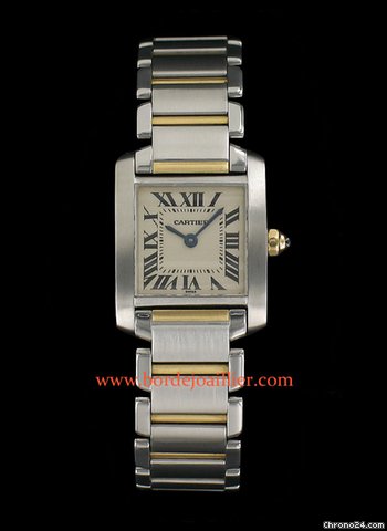 Cartier Tank Fran?aise PM Bicolore