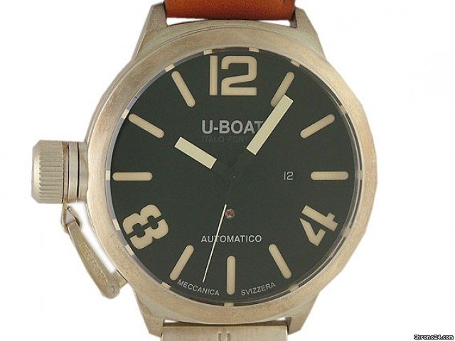 U-Boat Italo Fontana Classico Nero Silber 53mm