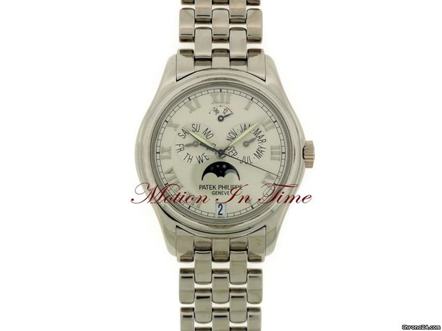 Patek Philippe 5036/1G ANNUAL CALENDAR MOONPHASE POWER RESERVE WHITE GOLD