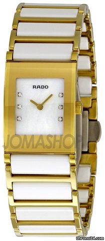 Rado Integral Jubilee White Ceramic Ladies Watch R20792901