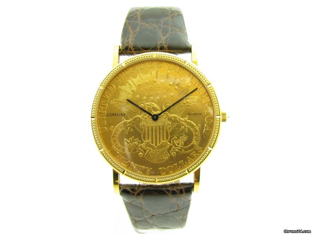 Corum Coin Watch mit 2 Jahren Garantie