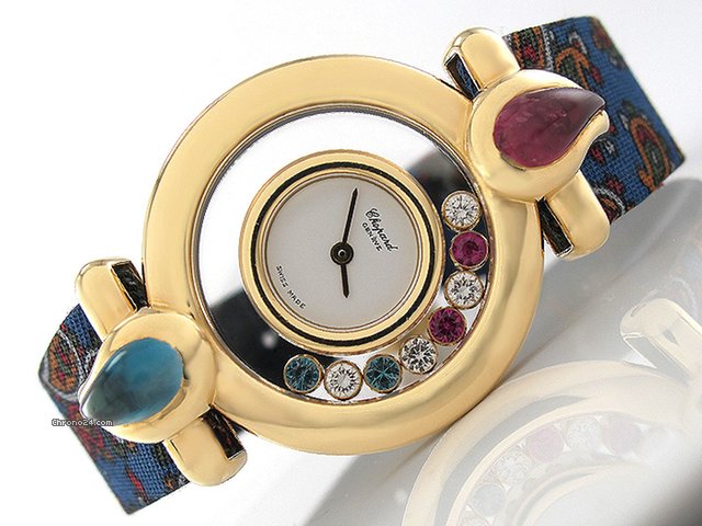 Chopard Damen "CASMIR" 750/- Gelbgold Quarz